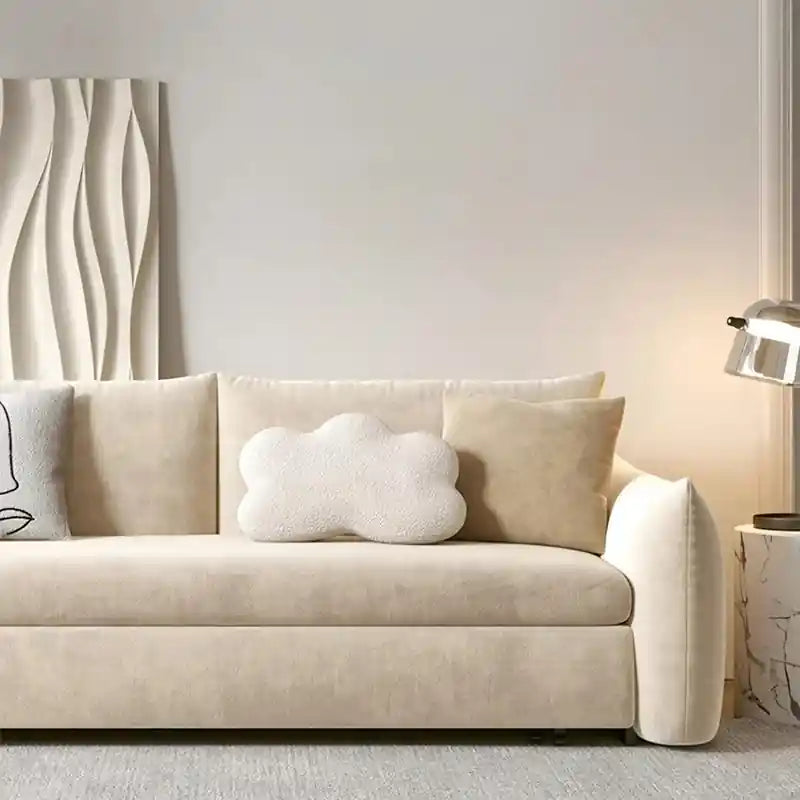 Pull-out sofa bed image, sofa bed couch, convertible sofa bed, medium-firm mattress