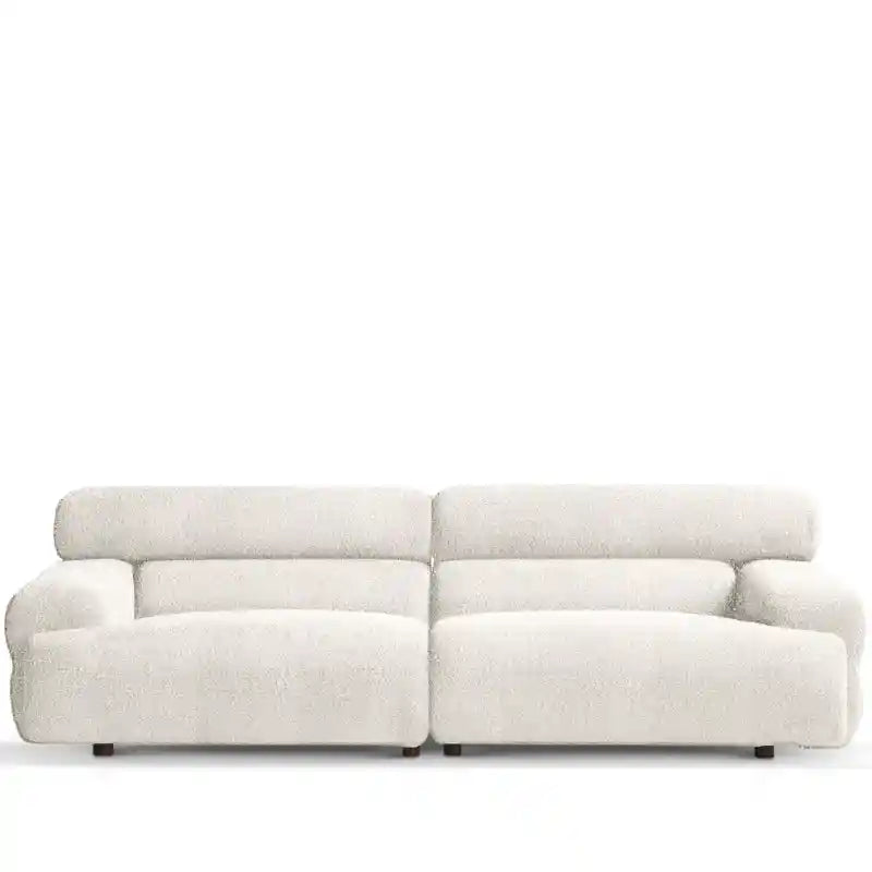 Whether you call it a couch, a fabric sofa, or simply a lounge sofa, it fits as a centrepiece in any luxury living room setup. 