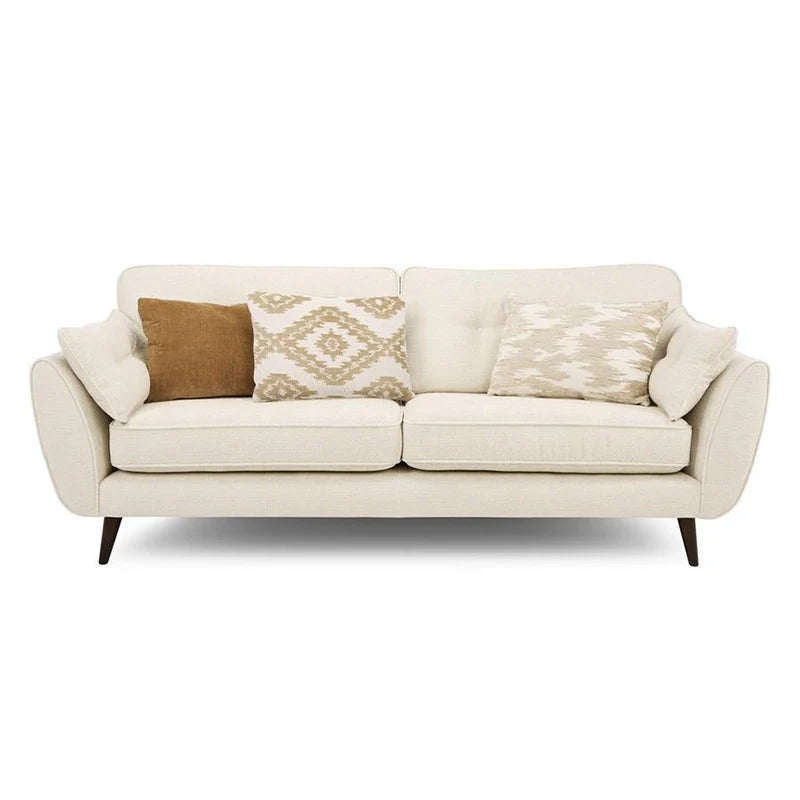 This luxury sofa set suits urban living rooms where elegance and durability matter equally.
