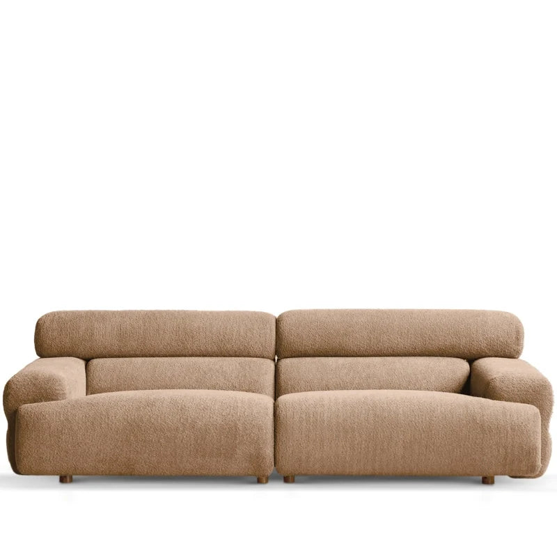 Whether you call it a couch, a fabric sofa, or simply a lounge sofa, it fits as a centrepiece in any luxury living room setup. 