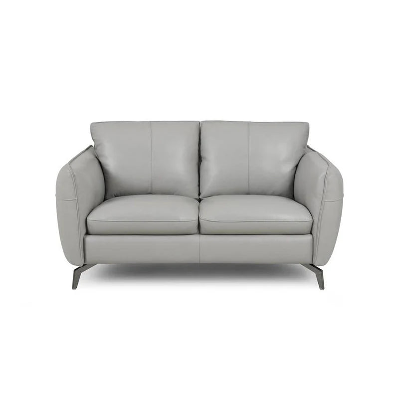 structure rests on slim matte black metal legs, enhancing both durability and a floating visual effect.