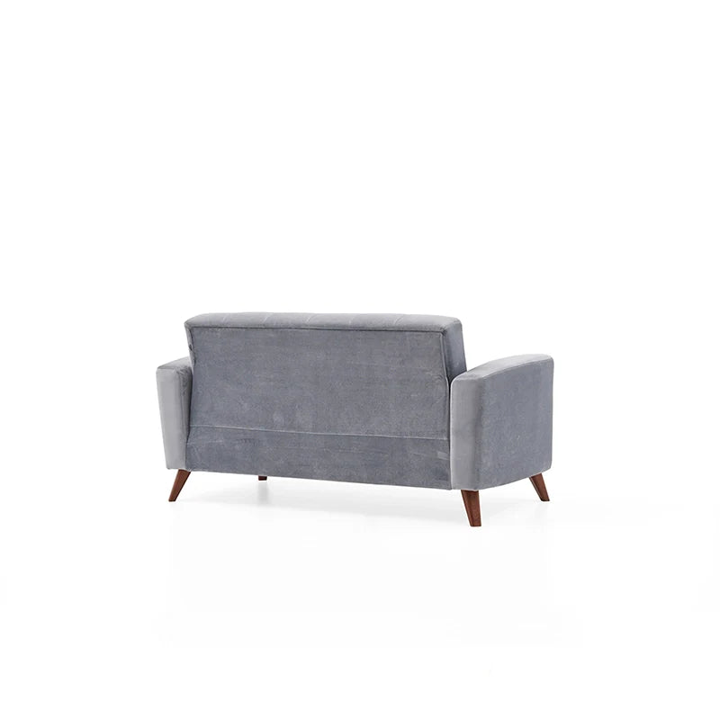 Upgrade your living space with this elegant 3+2+1 seater fabric sofa set, a stylish fusion of Scandinavian minimalism and modern comfort.