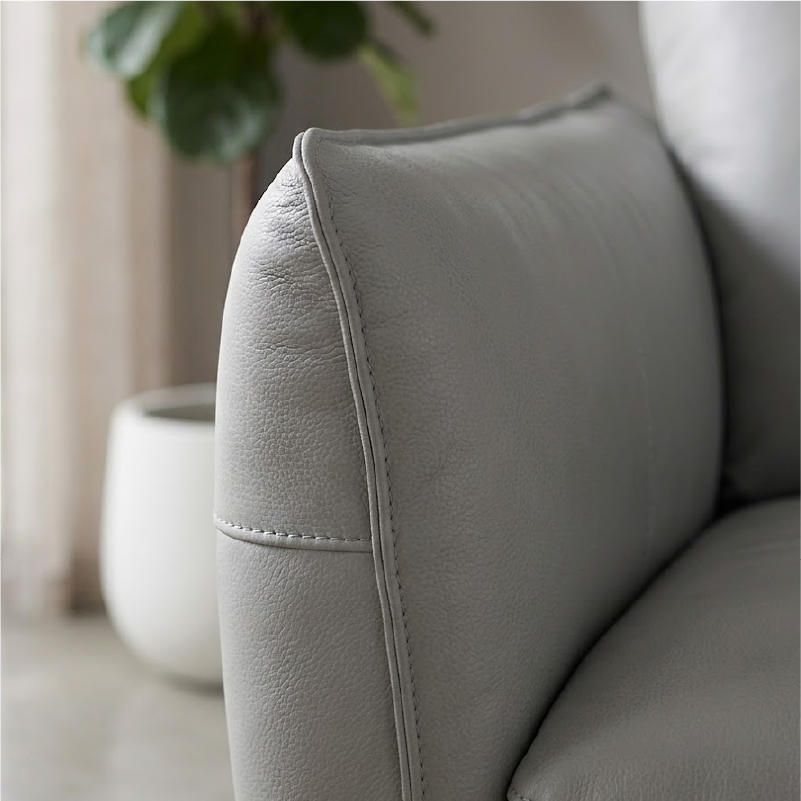 This lcouch combines clean geometry and plush seating into one refined furniture set for urban homes.