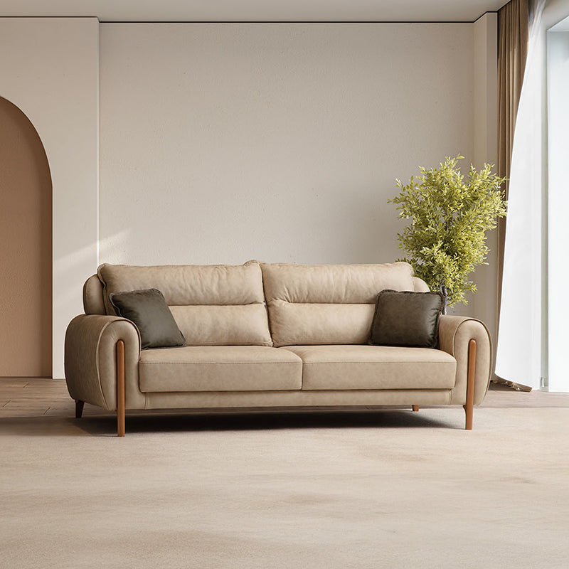Olive green main sofa with beige chairs premium sofa modern sofa design fabric sofa