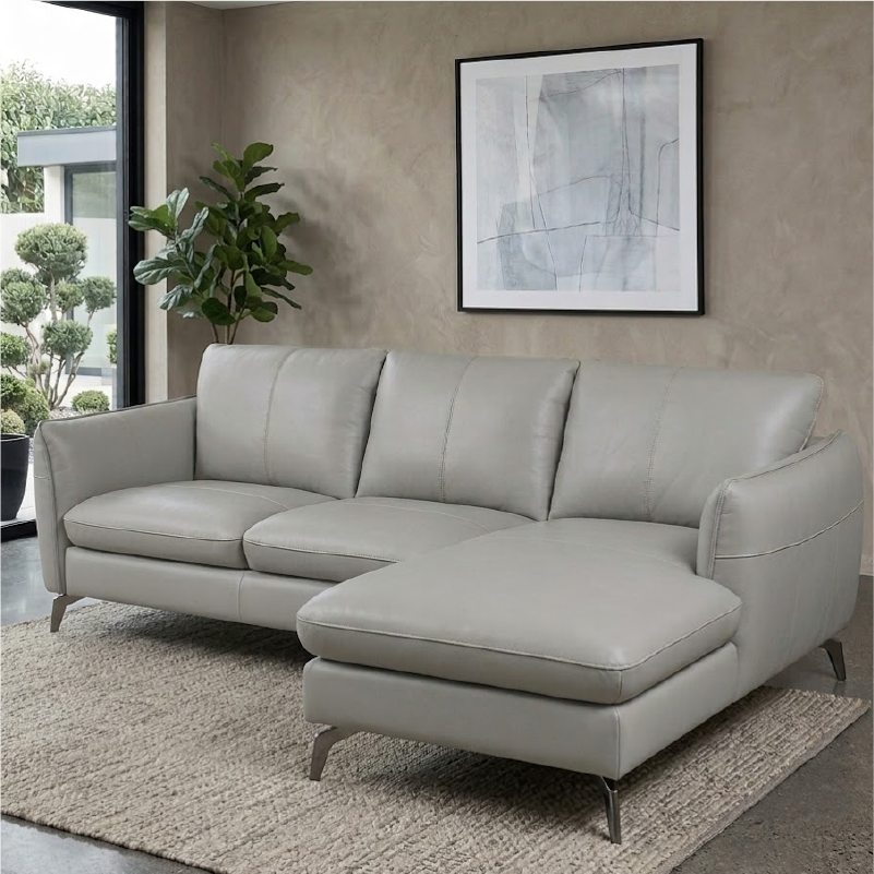  Light-float silhouette couch with reclined back – contemporary sofa design & l shape couch, 2 seater