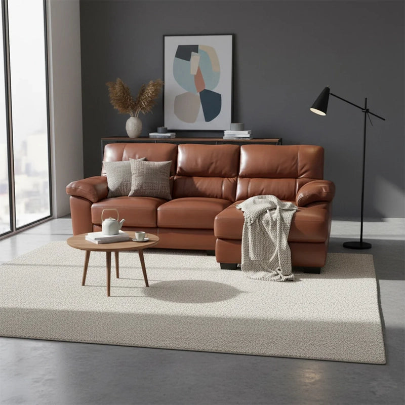 High back leather sofa image featuring settee design and luxury sofa corner layout