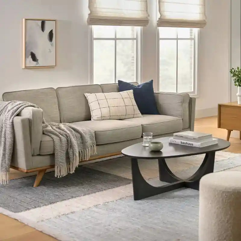 mid-century modern and contemporary design language