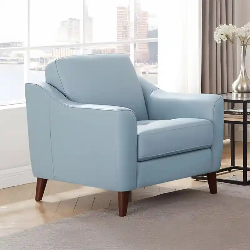 elegant fabric couch with soft back cushions, living room sofa set living room couch wooden legs

