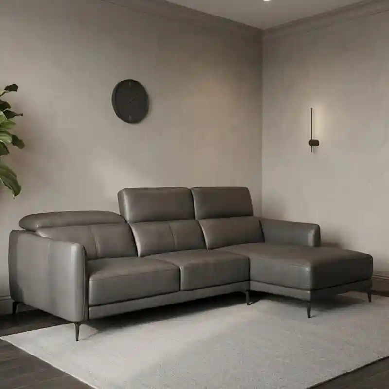 Whether placed in a compact apartment or a larger lounge, this corner sofa