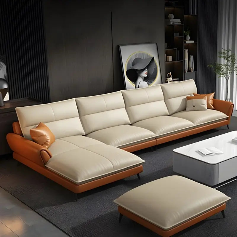 Side view of living room sofa set latest sofa design corner configuration