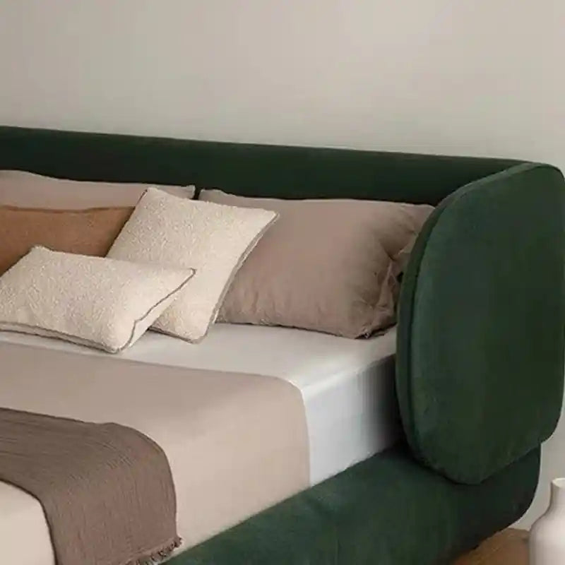 Picture of fully padded bed base with concealed frame and bed online appeal