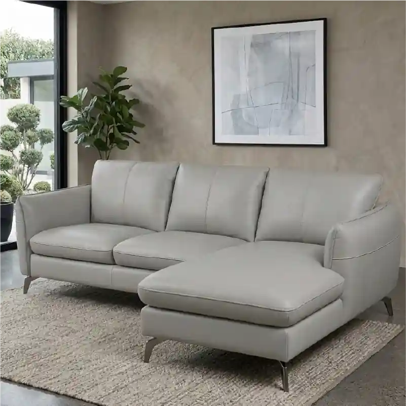  Light-float silhouette couch with reclined back – contemporary sofa design & l shape couch, 2 seater