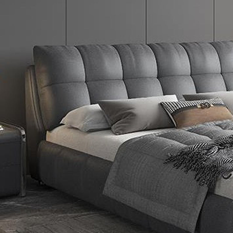 Contemporary platform bed online modern bed design premium cushioned bed frame