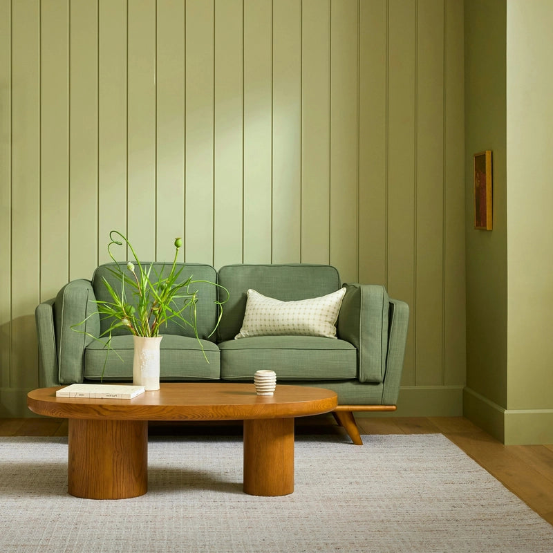 Minimal living room couch photo, latest sofa design 3 seater sofa fabric