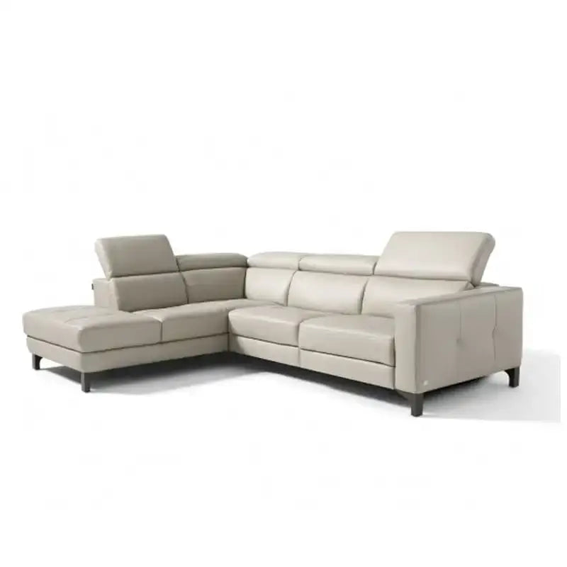 Its spacious configuration works beautifully as a corner sofa for modern living spaces, offering generous