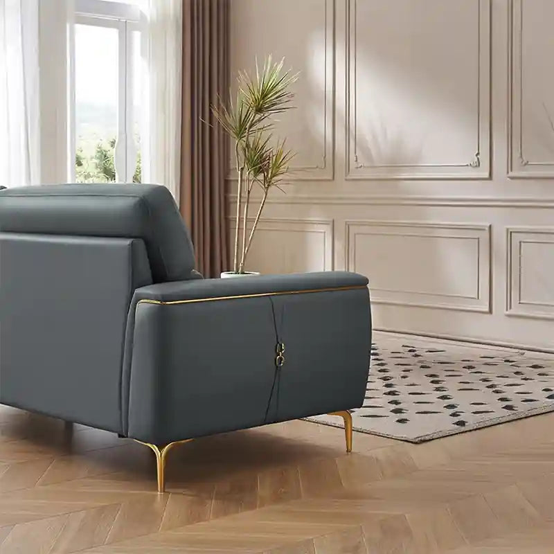 The Juno is a thoughtfully crafted luxury sofa created for refined urban interiors.