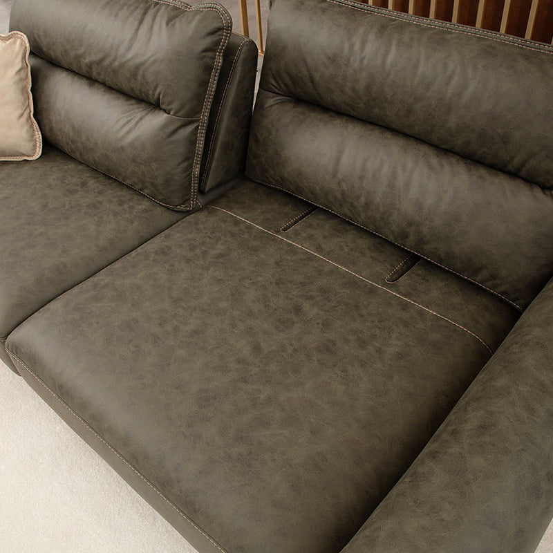 modern sofa arrangement with wood accents living room couch stylish sofa design fabric sofa