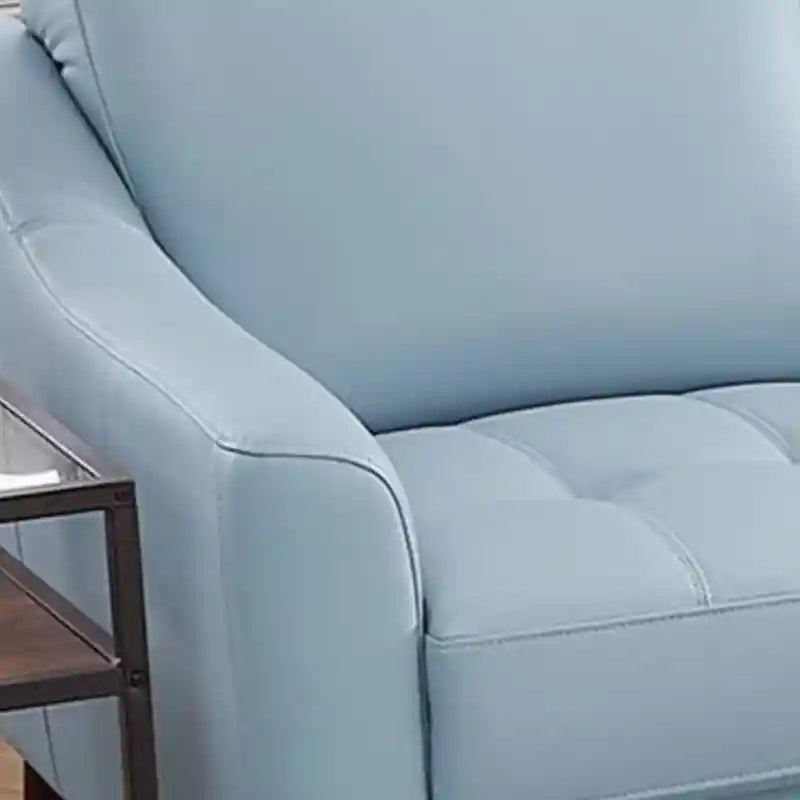 The fabric upholstery offers a soft yet durable finish