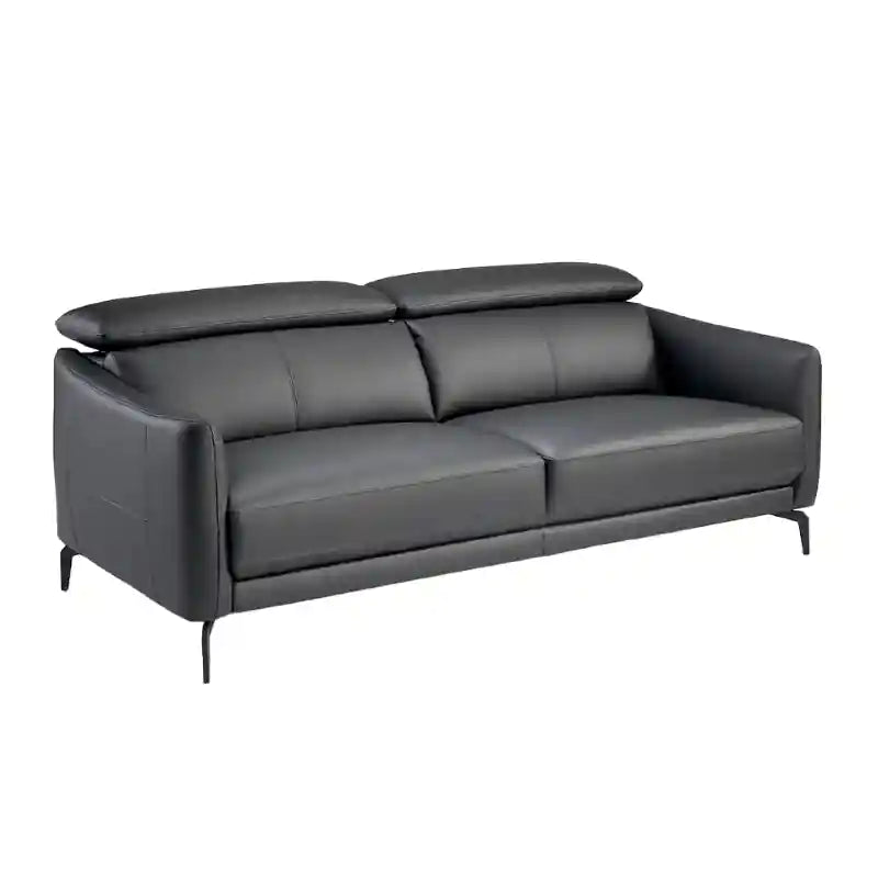 Modern chaise sofa view, buy sofa online living room couch premium leather l shape