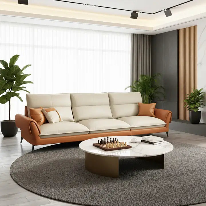Plush seating area stylish sofa design contemporary sofa design L shape