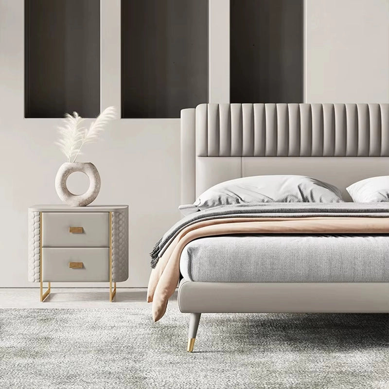 Upgrade your interiors with the Glybo upholstered bed designed for modern homes seeking refined comfort and elegant styling.