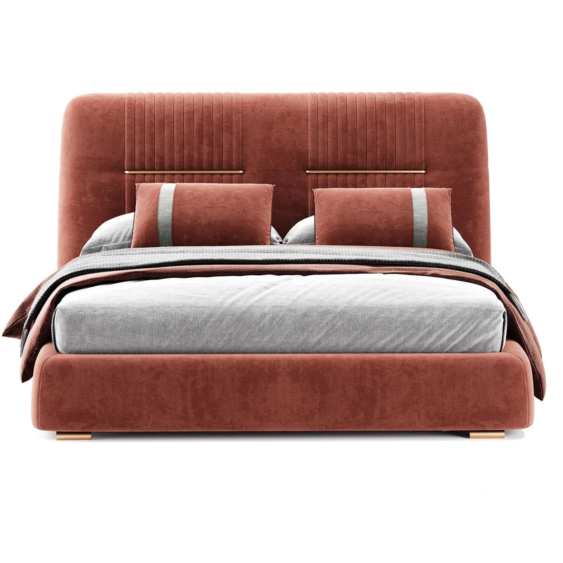 The Coloki upholstered bed is designed to bring refined luxury and modern comfort into contemporary interiors.