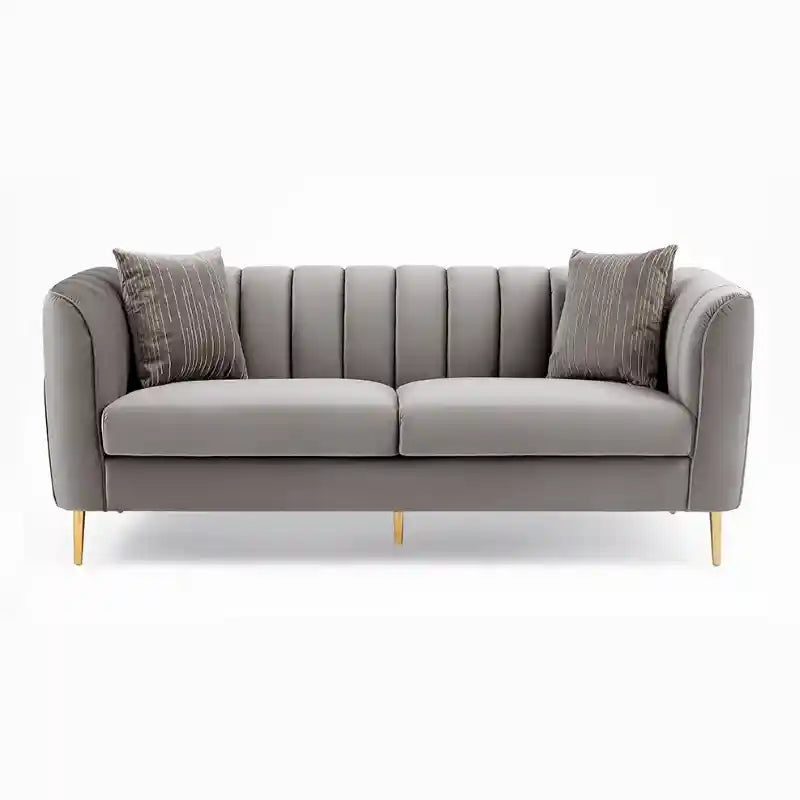 Elegant living room couch with cushions contemporary sofa design sofa online velvet