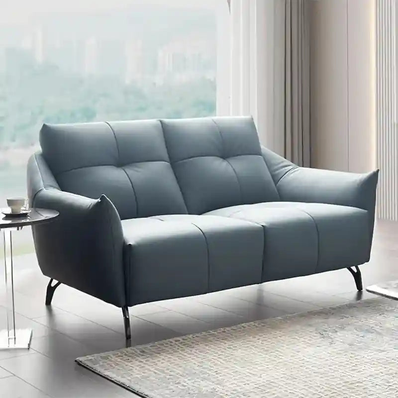 Fervor sofa close-up – latest sofa design, designable sofa set – straight layout, seafoam fabric