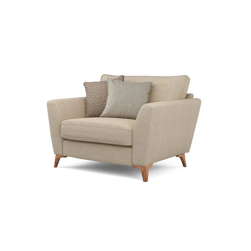 Suitable for urban lounges or studio apartments, this living room couch blends practicality with elegance - 1 seater sofa set