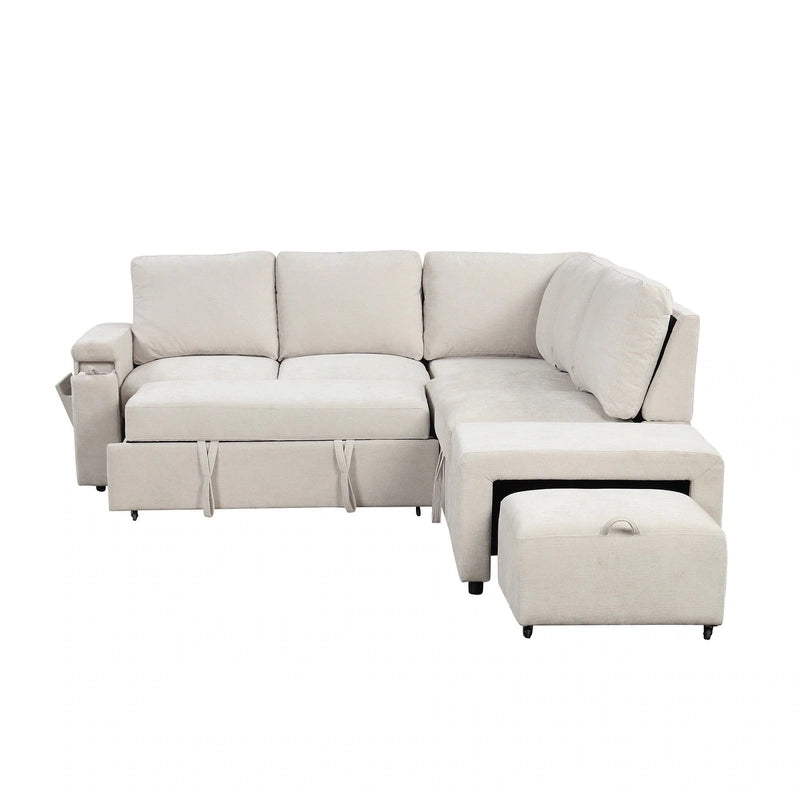 This Miren Sofacumbed by Edit Furniture is a thoughtfully planned solution for modern Indian homes that need flexible seating and sleeping