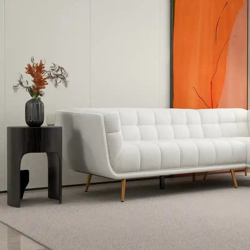 This luxury couch offers comfort as a lounge sofa for modern homes.