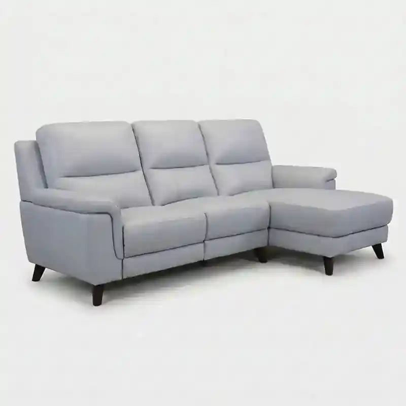 This sofa set fits seamlessly into contemporary interiors, offering the appeal of a luxury sofa
