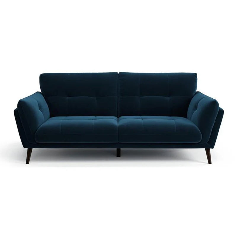 The Cove collection by Furnezo brings together the elegance of velvet upholstery and the precision of mid-century design.